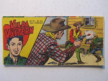 Vilda Västern 1962 36 Vg