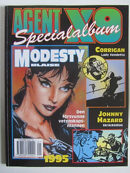 Agent X9 Julalbum 1995 med Modesty Blaise