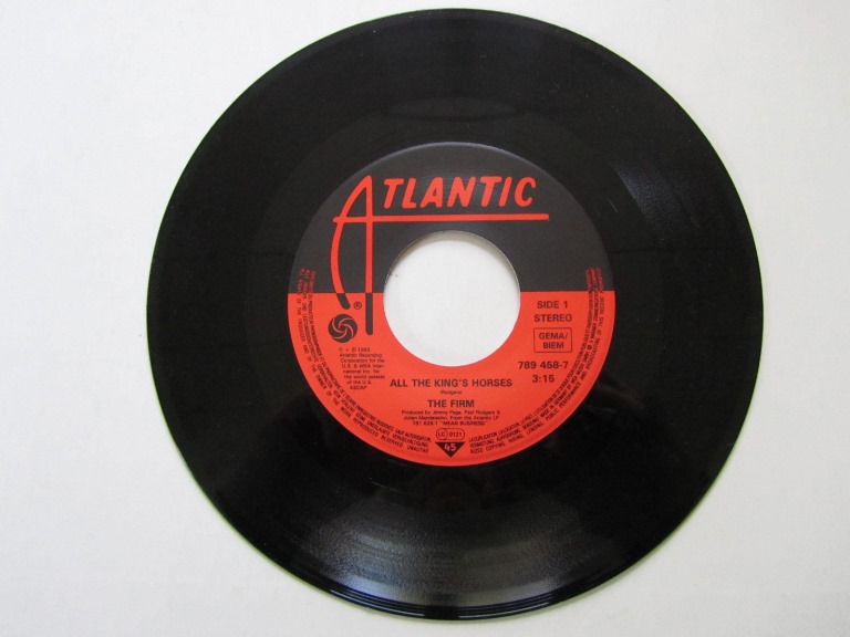 Firm All the Kings Horses /Fortune Hunter 7" singel - 3