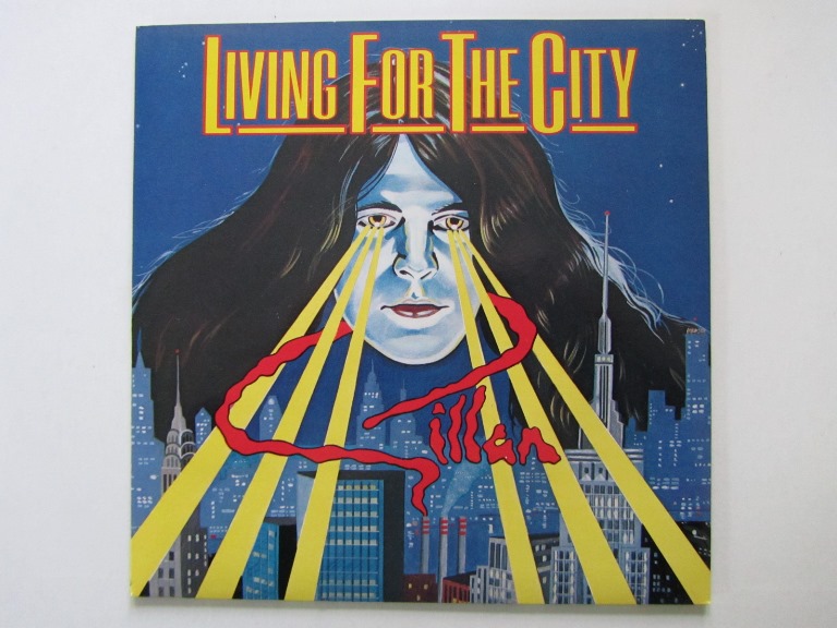 Gillan Living For the City / Breaking Chains 7" singel