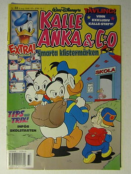 Kalle Anka & Co 1996 33 med bilaga
