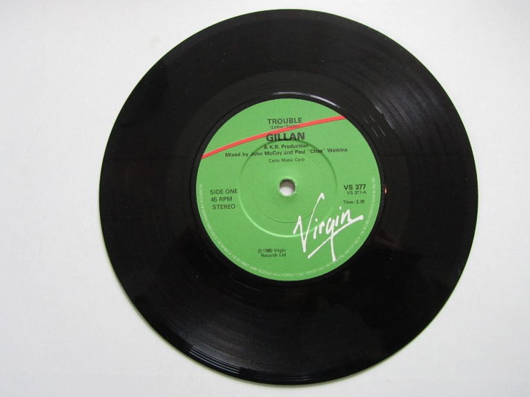 Gillan Trouble / Your Sister's on My List 7" singel - 3