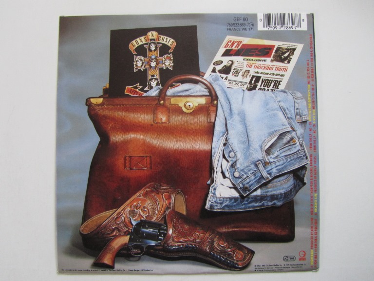Guns N' Roses Nighttrain / Reckless 7" singel - 2