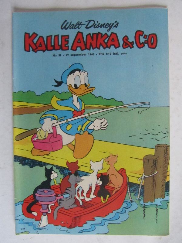 Kalle Anka 1966 39 Vg+