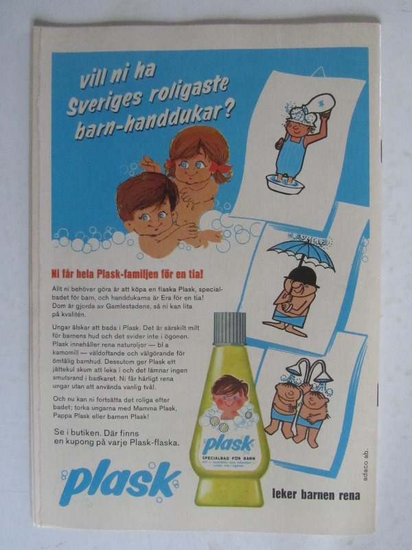 Kalle Anka 1966 39 Vg+ - 2