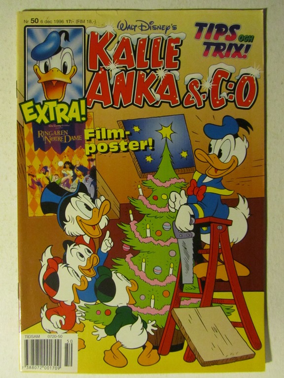 Kalle Anka & Co 1996 50 med bilaga