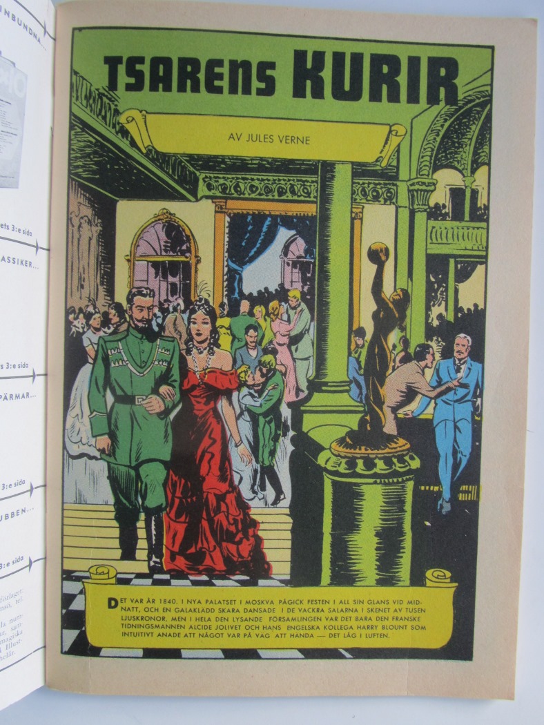 Illustrerade Klassiker 105 Tsarens kurir 1:a uppl Fn - 4
