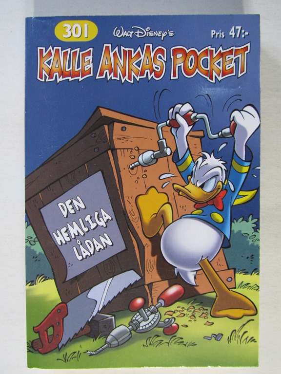 Kalle Ankas pocket 301 Den hemliga lådan