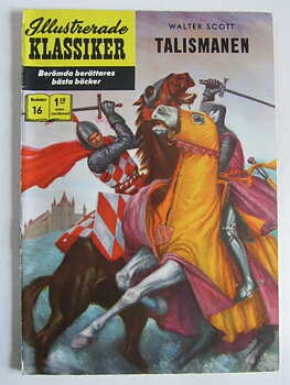 Illustrerade Klassiker 016 Talismanen 4:e uppl. Fn-