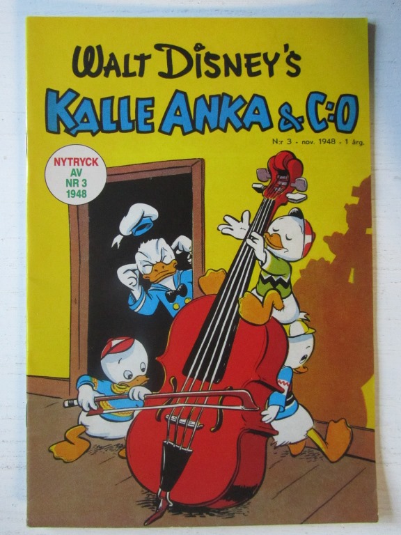 Kalle Anka & Co 1991 48 endast bilagan