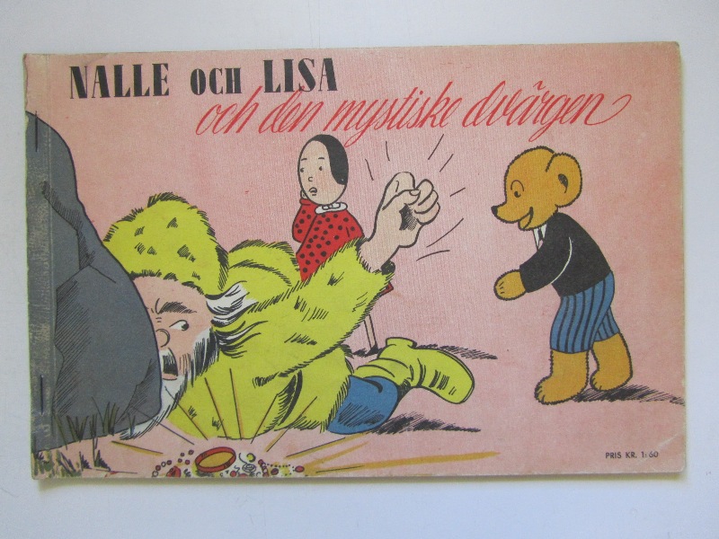 Nalle och Lisa 1947 den mystiske dvärgen Vg