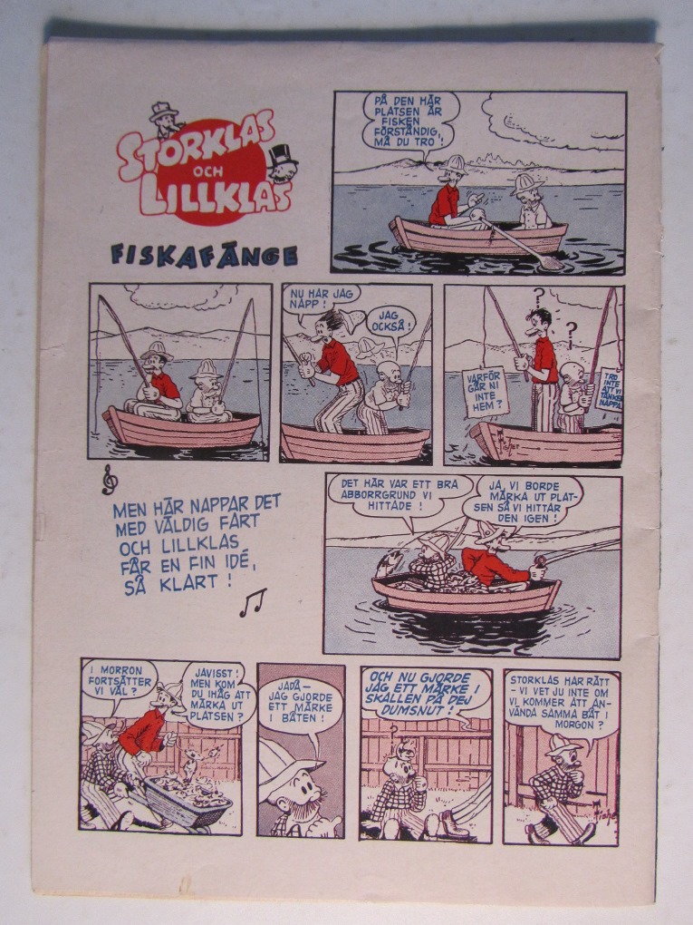 Storklas och Lillklas 1960 02 Vg+ - 2