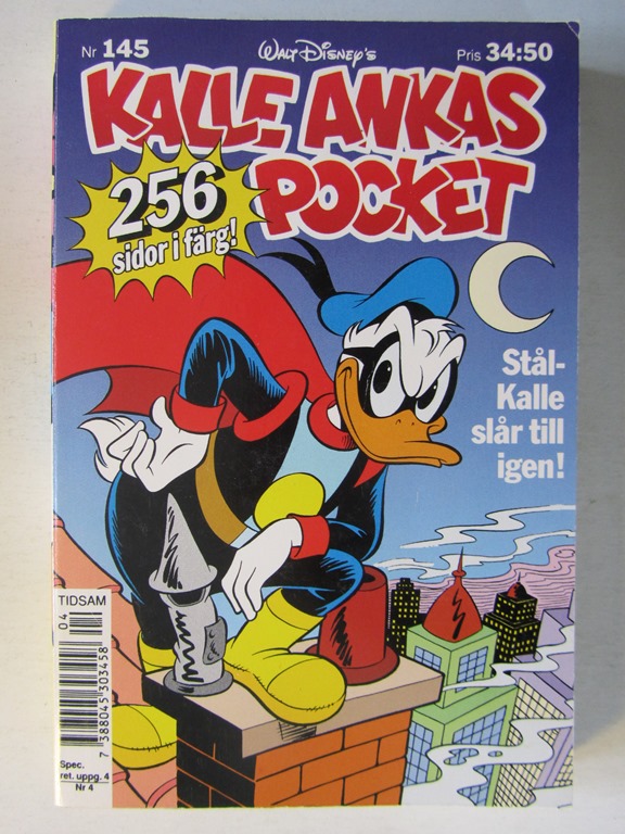 Kalle Ankas pocket 145 Stål-Kalle slår till igen