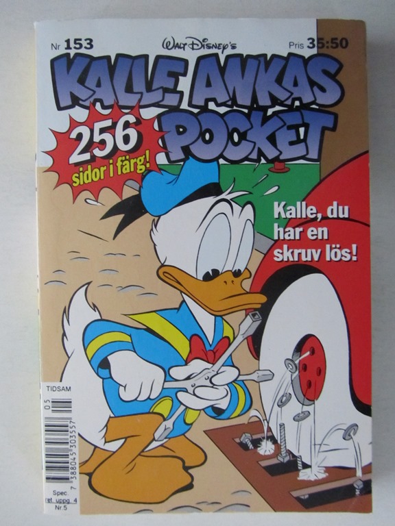 Kalle Ankas pocket 153 Kalle, du har en skruv lös