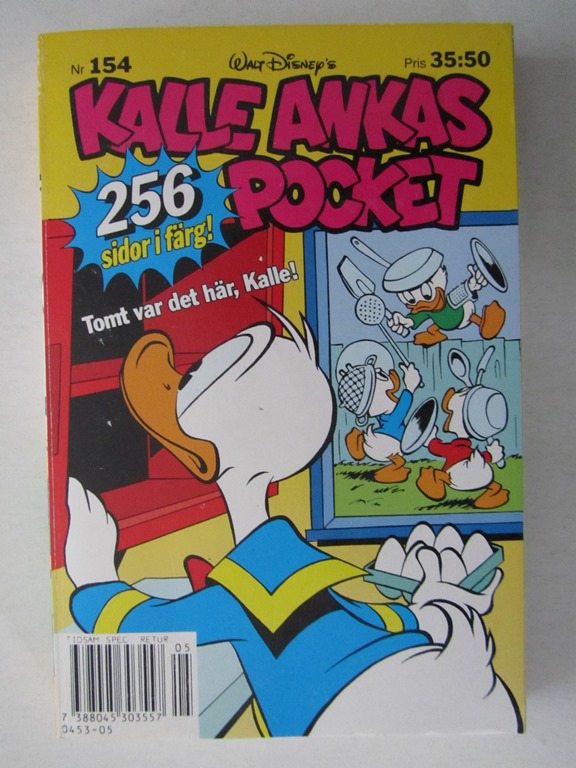 Kalle Ankas pocket 154 Tomt var det här, Kalle