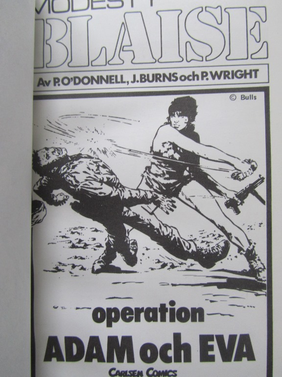 Modesty Blaise pocket Operation Adam och Eva - 2
