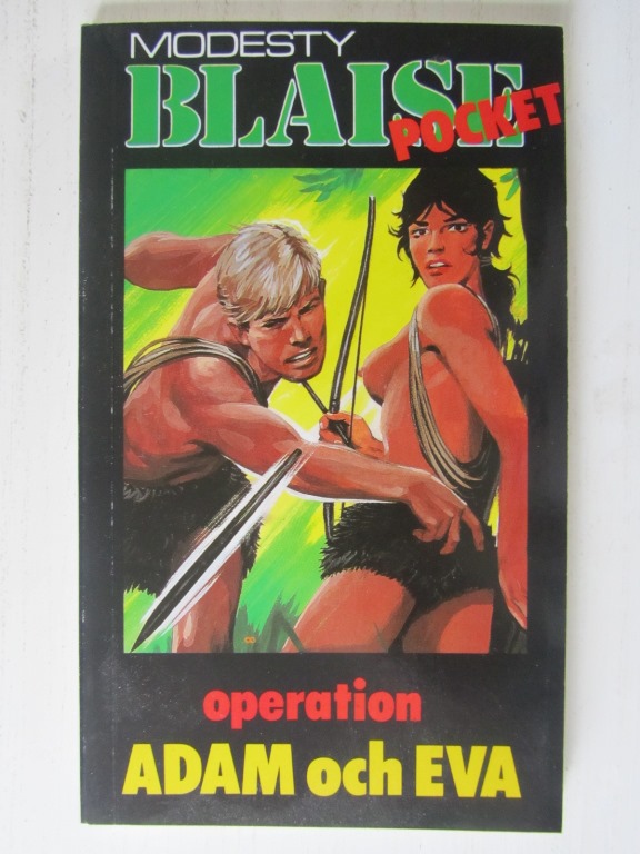 Modesty Blaise pocket Operation Adam och Eva