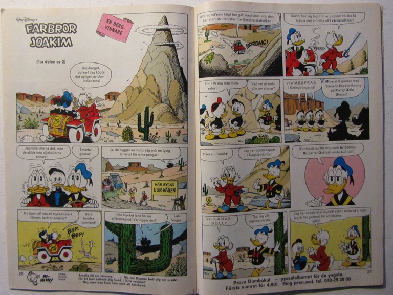 Kalle Anka & Co 1990 08 Don Rosa med bilaga - 3