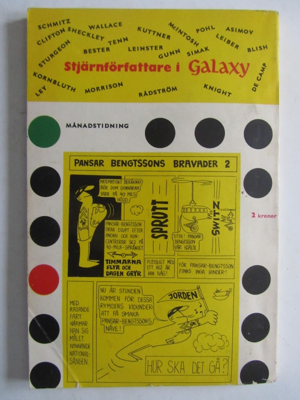 Galaxy 06 1959 Novellsamling science fiction - 2