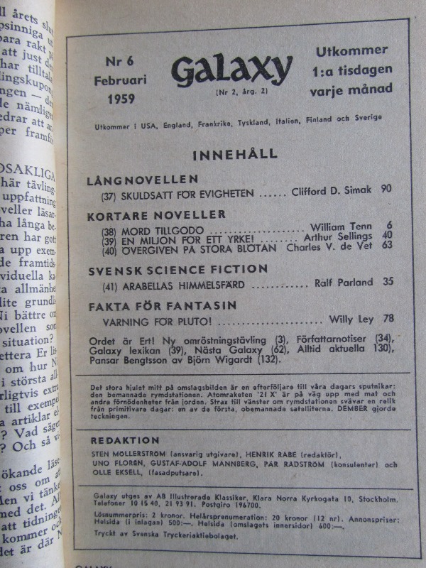 Galaxy 06 1959 Novellsamling science fiction - 5