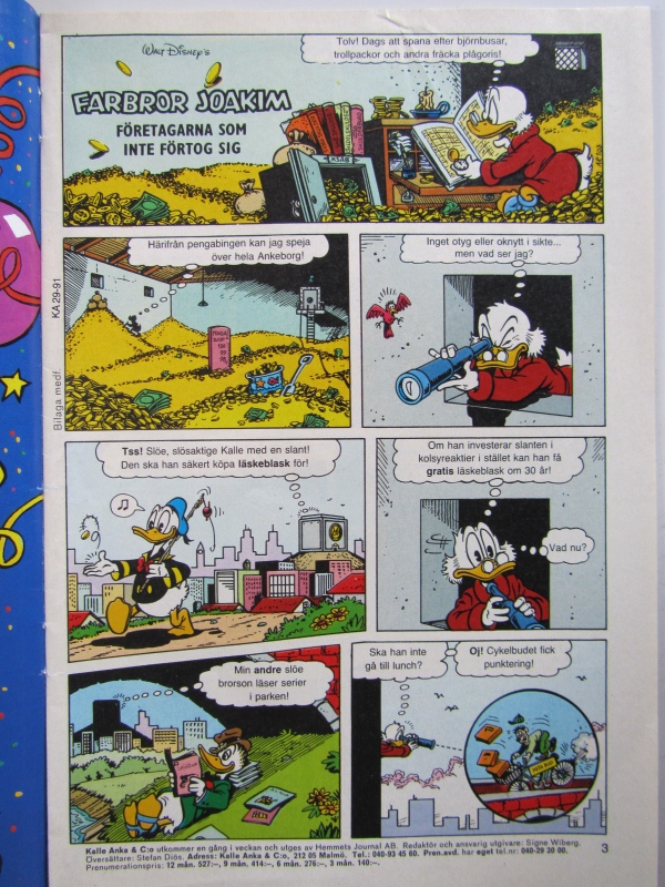 Kalle Anka & Co 1991 29 Don Rosa - 2