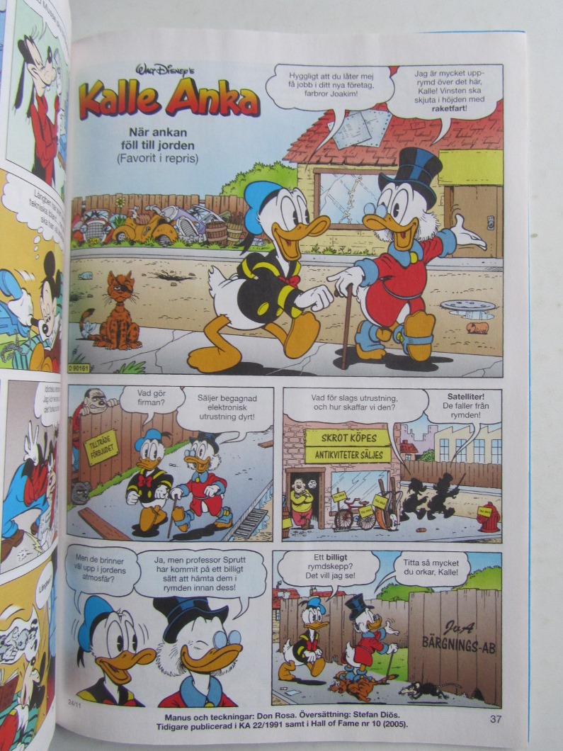 Kalle Anka & Co 2011 24 Don Rosa - 2