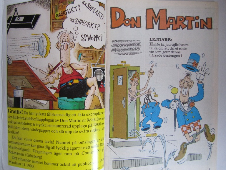 Don Martin 1990 09 Specialupplaga Comics 90 - 2