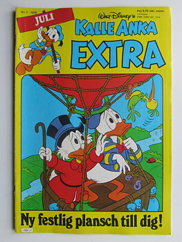 Kalle Anka Extra 1978 07 med poster