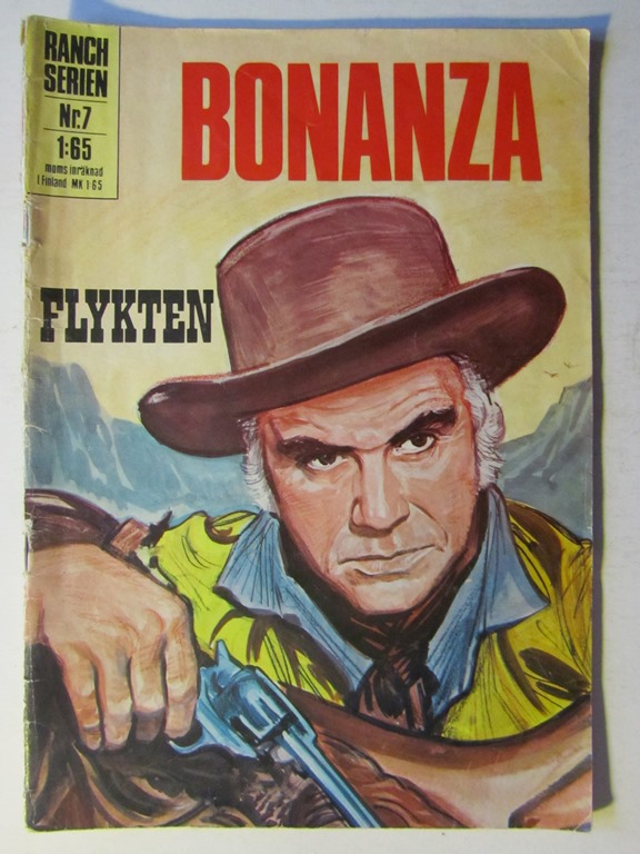 Ranchserien Bonanza 1971 07 Vg+  Bröderna Cartwright