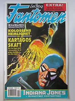 Fantomen 1992 14 med klistermärken