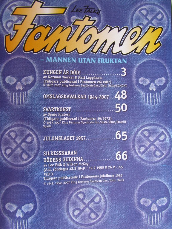 Fantomen julalbum 2007 - 2