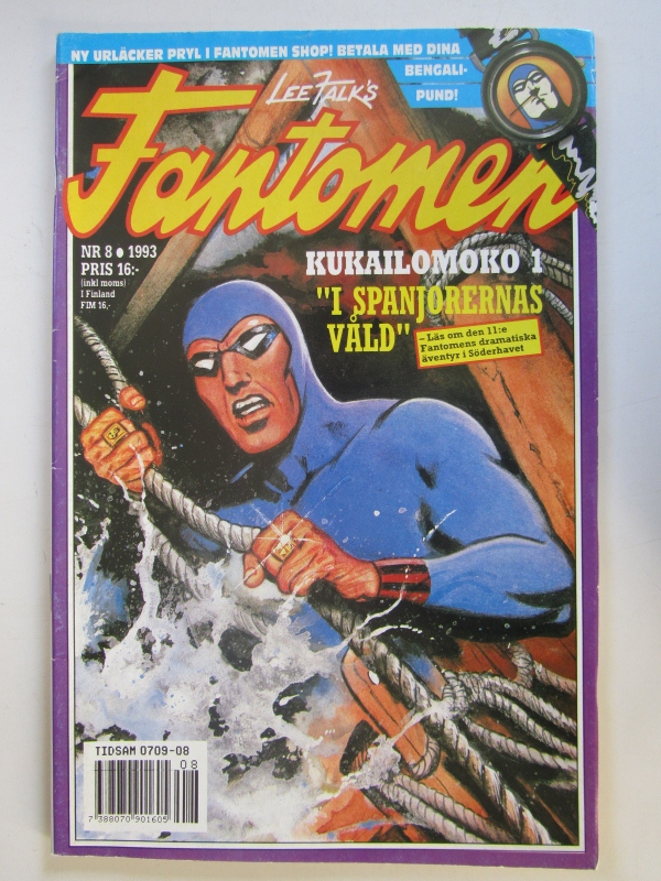 Fantomen 1993 08