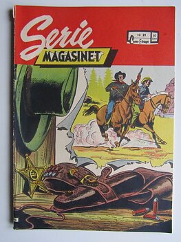 Seriemagasinet 1957 21 Vg+