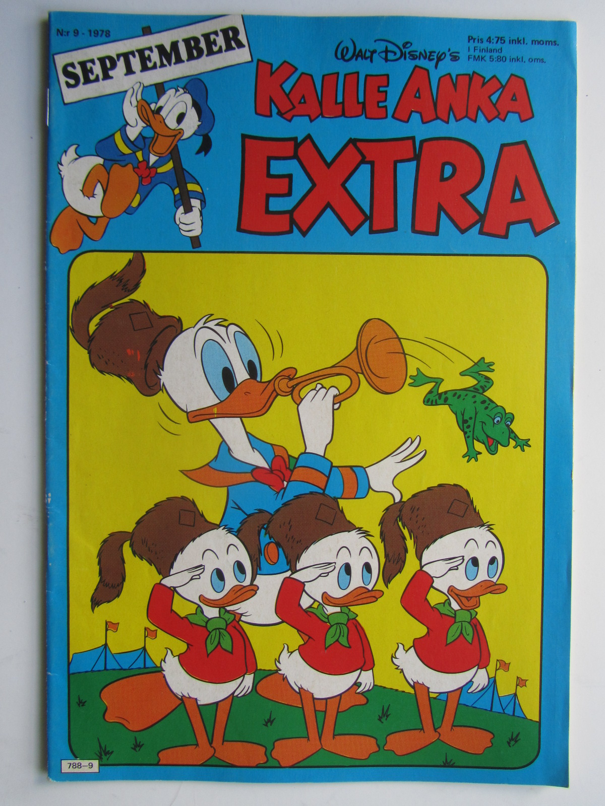 Kalle Anka Extra 1978 09 med poster