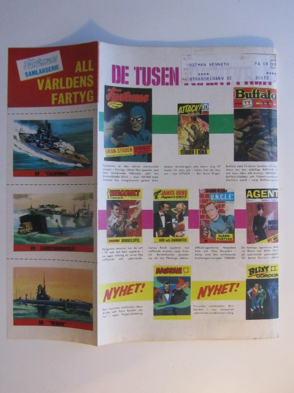 Fantomen 1967 18 Vg - 2