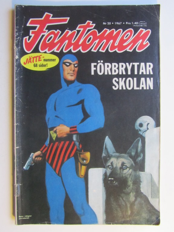 Fantomen 1967 20 Vg