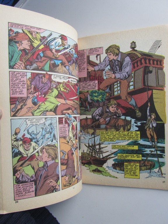 Illustrerade Klassiker De stora äventyren 1979 05 Skattkammarön - 3