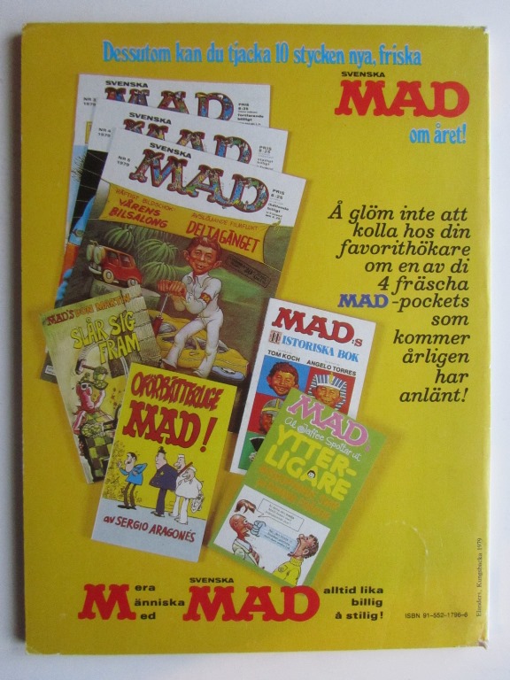 Mad 1979 Mad:s återskämt - 2