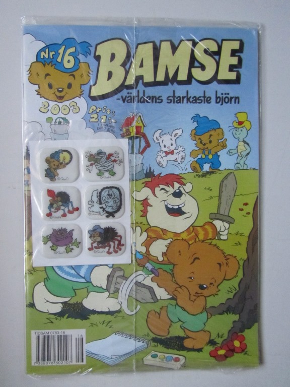 Bamse 2003 16 Med bilaga