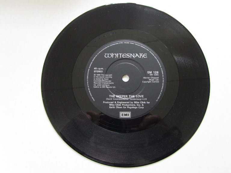 Whitesnake The Deeper the Love / Judgement Day 7" singel - 3