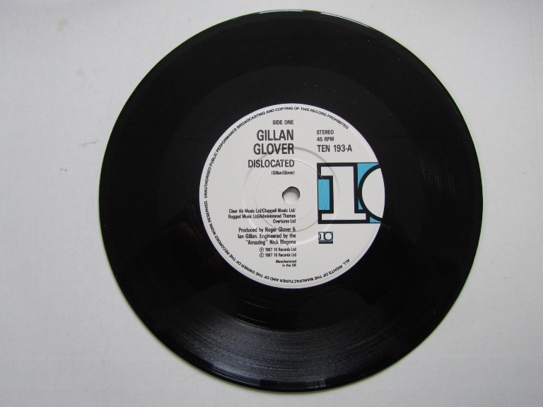 Gillan Glover Dislocated / Chet 7" singel - 3