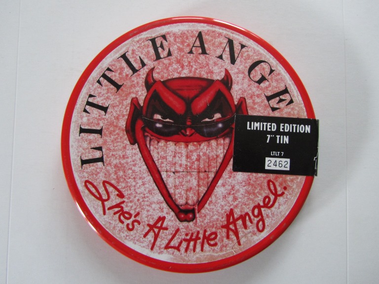 Little Angels She's a little Angel / Sex in Cars (live) Tin cover