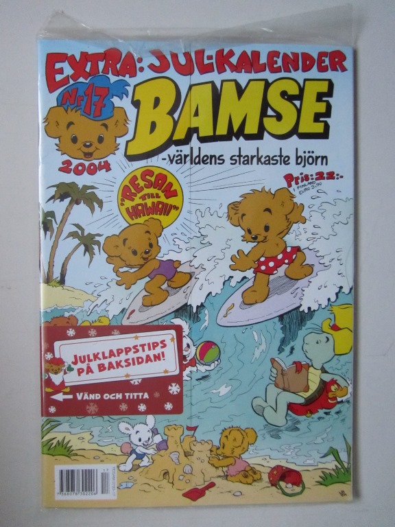 Bamse 2004 17 Med julkalender