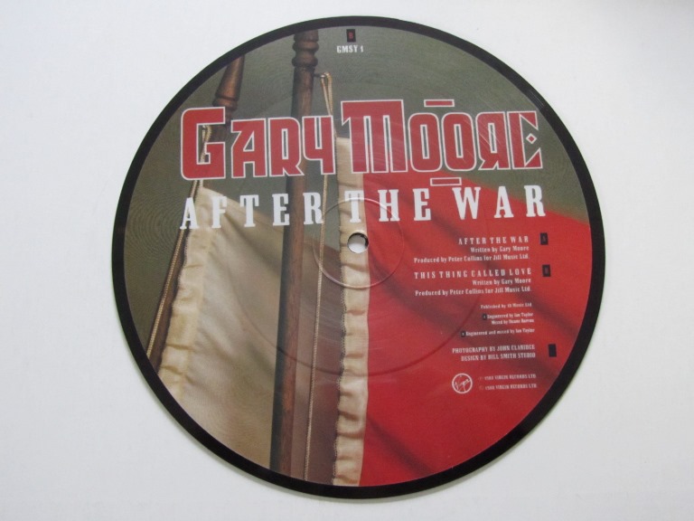 Gary Moore After the War / This Thing Called Love 7" picture disc - 2