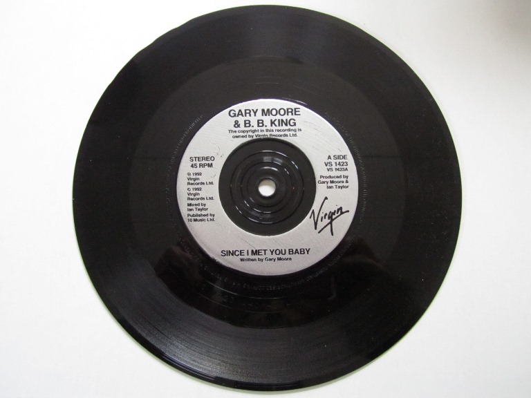 Gary Moore Since I Met You Baby / The Hurt Inside 7" singel - 3