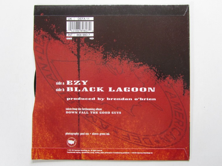 Wolfsbane Ezy / Black Lagoon 7" singel - 2