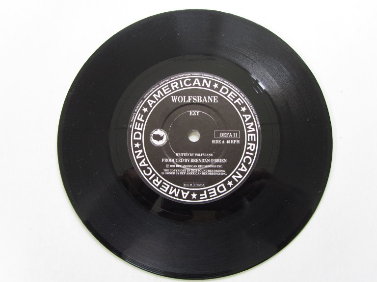 Wolfsbane Ezy / Black Lagoon 7" singel - 3