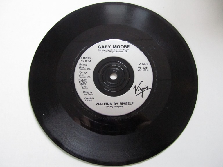 Gary Moore Walking By Myself / Still Got the Blues (For You) (live) 7" - 3