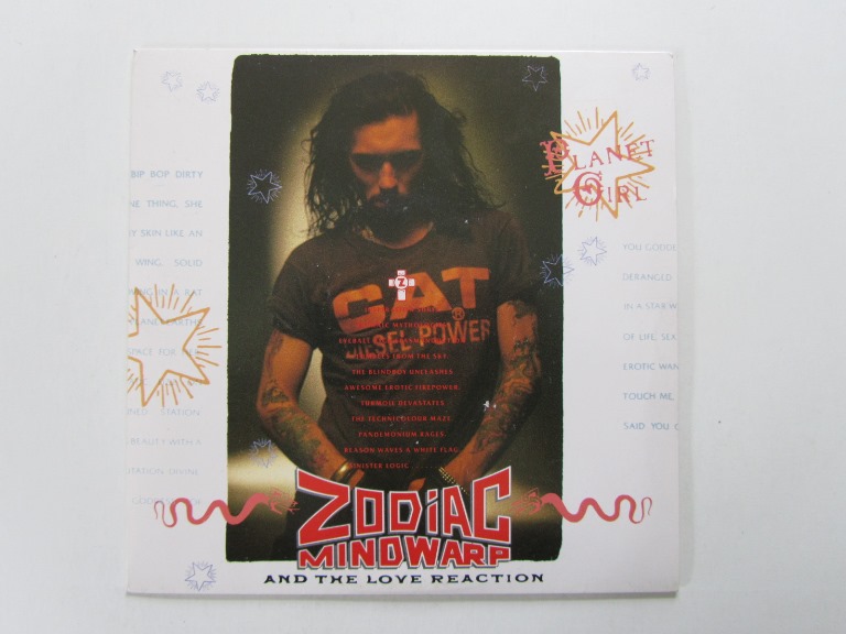 Zodiac Mindwarp Planet girl / Dog Face driver 7" singel