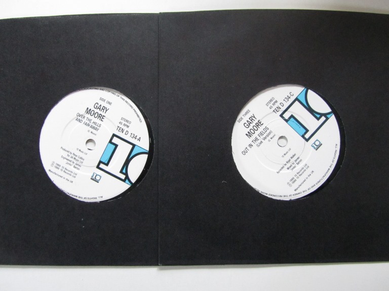 Gary Moore Over the Hills and Far Away Dubbel 7" singel - 4